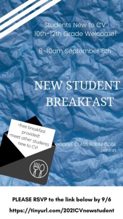 New Student Breakfast